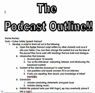 Image result for Podcast Script Template