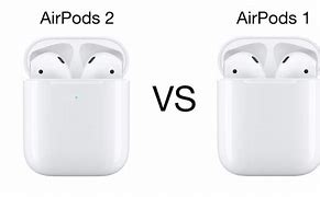 Image result for Apple Air Pods 1 vs 2