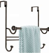 Image result for Hooks for Bath Towel Bar