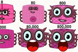 Image result for Number Blocks 5000000 B