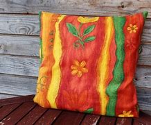 Image result for Red and Yellow Pillows