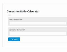 Image result for Diameter Ratio Calculator