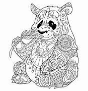 Image result for Galaxy Panda to Color