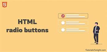 Image result for W3Schools Radio Button HTML