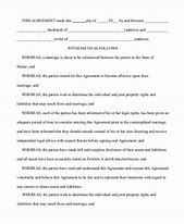 Image result for Marriage Contract Agreement Template