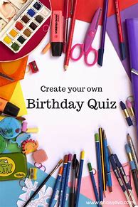 Image result for Birthday Quiz Logo