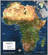 Image result for Africa Map with Cities