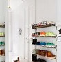 Image result for Shoe Rack with Clothes Hanger