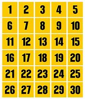 Image result for Free Printable Numbers 1 10 Large Print