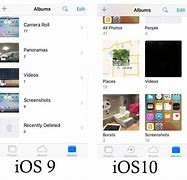 Image result for iPhone iOS 9 vs iOS 10 Camera