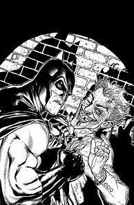 Image result for Batman Comic Book Pages Black and White