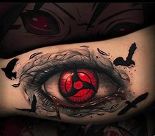 Image result for Itachi Mangekyou Sharingan Tattoo