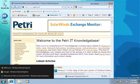 Image result for Win 7 Taskbar