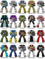 Image result for Warhammer 40K Space Marine Colors