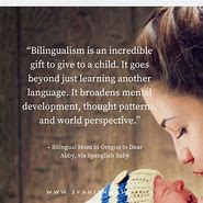 Image result for Bilingual Education Quotes