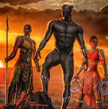 Image result for Gold Black Panther