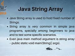 Image result for String Array Example