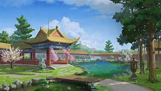 Pin by 銘巖 張 on 場景 | Asian landscape, Fantasy art landscapes, Ancient chinese architecture