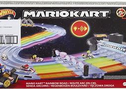 Image result for hot wheel mario kart rainbow rd