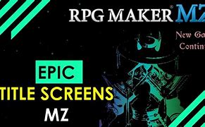 Image result for Custom RPG Maker Title Screen