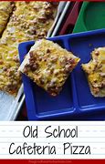 Image result for School Cafeteria Pizza