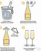 Image result for Mini Champagne Bottle Opening