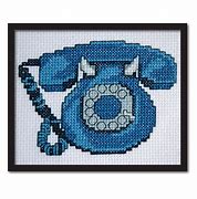 Image result for Cell Phone Cross Stitch Pattern
