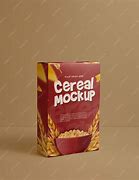 Image result for Cereal Box Mockup PSD