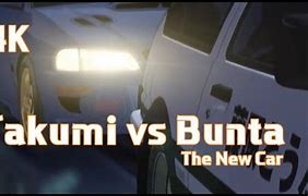 Image result for Initial D Bunta vs Takumi