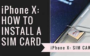 Image result for How to Insert New Sim Card iPhone X