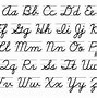 Image result for Cursive Alphabet Letters to Print