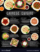 Image result for Chinese Cuisine Menu