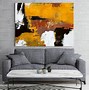 Image result for Orange Abstract Painting Wall Art