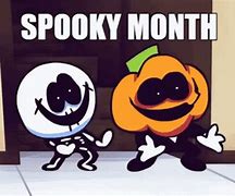 Image result for Skeleton Spooky Month