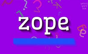 Image result for Zope