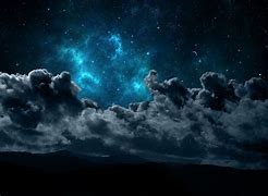 Image result for Starry Night Sky Clouds