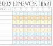 Image result for Free Printable Homework Sticker Chart