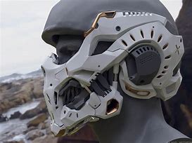 Image result for Futuristic Half Mask