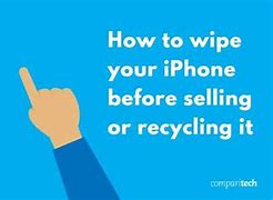 Image result for How to Wipe an iPhone Clean