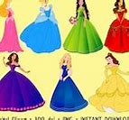 Image result for Disney Princess Clip Art