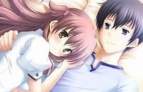 Image result for A Couple Hugging Anime