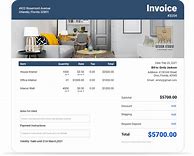 Image result for Interior Design Labor Invoice Template