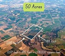 Image result for How Big Is 50 Acres