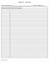 Image result for Case Notes Template for Social Work
