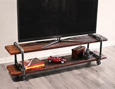 Image result for DIY Industrial TV Stand