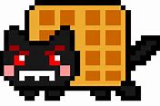 Image result for Cute Kawaii Nyan Cat Waffle