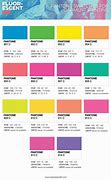 Image result for Fluorescent Pantone Color Chart