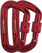 Image result for Carabiner Clip with Pully Strings