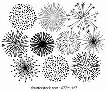 Image result for Black Fireworks Vector