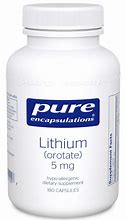 Image result for Pure Encapsulations Lithium Orotate